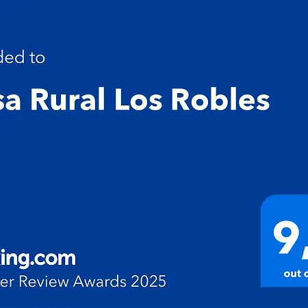 Casa Rural Los Robles Valverde De Los Arroyos Exterior photo